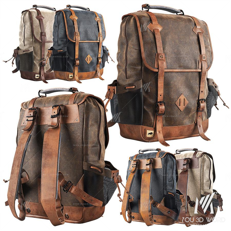 DAKOTA WAXED CANVAS COMMUTER BACKPACK